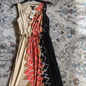 New Style & Co maxi dress with empire waist